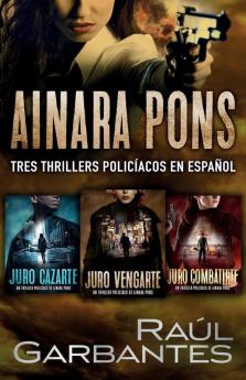 Ainara Pons: Tres thrillers policíacos en español