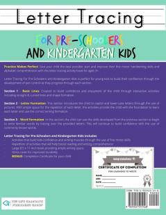 Letter Tracing For Pre-Schoolers and Kindergarten Kids