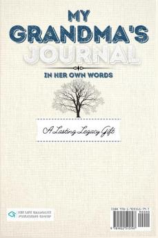 My Grandma's Journal: A Guided Life Legacy Journal To Share Stories Memories and Moments 7 x 10