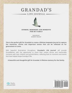 Grandad's Life Journal: Stories Memories and Moments for My Family A Guided Memory Journal to Share Grandad's Life