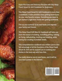 The UnOfficial Ninja Foodi Smart XL Grill Cookbook for Beginners: 500 Recipes for Indoor Grilling and Air Frying