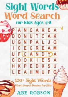 Sight Words Word Search for Kids Ages 4-8