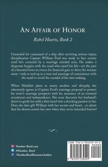 An Affair of Honor: 2 (Rebel Hearts)