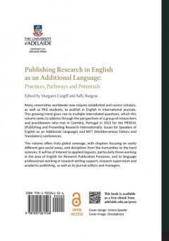 Publishing Research in English as an Additional Language: Practices Pathways and Potentials