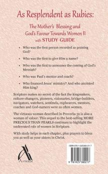 As Resplendent as Rubies (with Study Guide): The Mother's Blessing and God's Favour Towards Women II