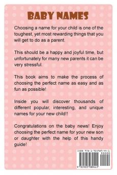 Baby Names: Baby Names for Boys and Girls Baby Name Meanings and Name Origins!