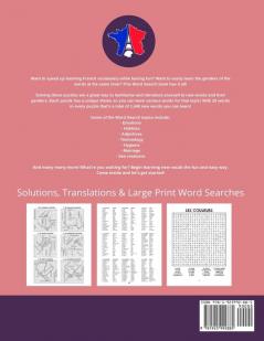 Learn French With Word Search Puzzles - 68 Mots Mêlés