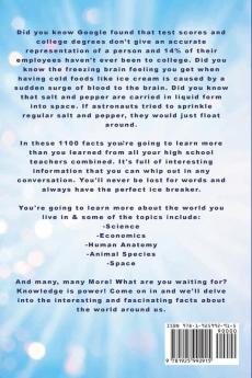 1100 Crazy Fun & Random Facts You Won't Believe - The Knowledge Encyclopedia To Win Trivia (Funny Strange & Ridiculous Facts)