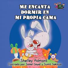 Me encanta dormir en mi propia cama