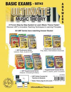 Basic Music Theory Exams Set #2 Answer Book - Ultimate Music Theory Exam Series: Preparatory Basic Intermediate & Advanced Exams Set #1 & Set #2 - Four Exams in Set PLUS All Theory Requirements!: 43