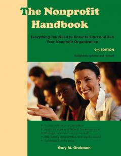 The Nonprofit Handbook: Everything You Need To Know To Start and Run Your Nonprofit Organization