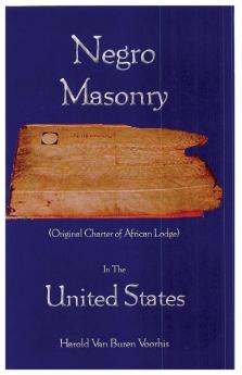 Negro Masonry In The United States