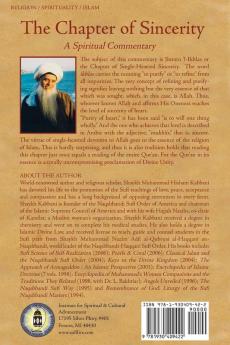 A Spiritual Commentary on the Chapter of Sincerity