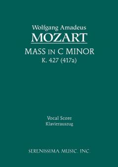 Mass in C-minor K.427: Vocal score