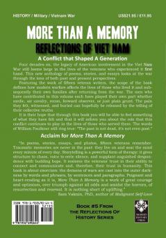 More Than A Memory: Reflections of Viet Nam (Reflections of History)