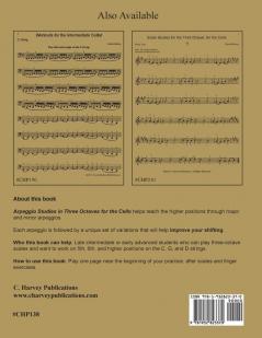 Arpeggio Studies in Three Octaves for the Cello