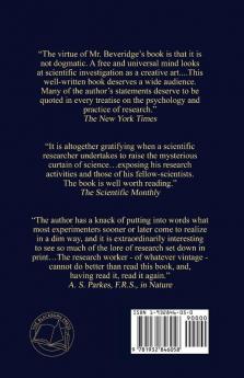 The Art of Scientific Investigation