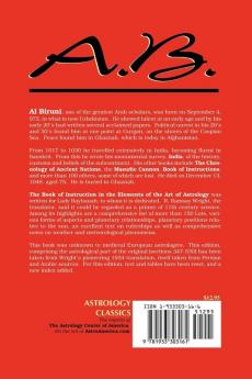 Book of Instructions in the Elements of the Art of Astrology