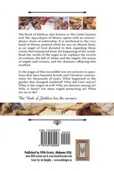 The Book of Jubilees; The Little Genesis The Apocalypse of Moses