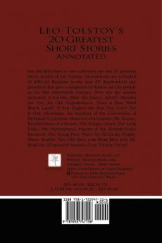 Leo Tolstoy's 20 Greatest Short Stories Annotated