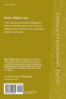 Conversations with Kazuo Ishiguro