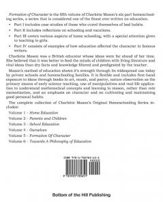 Formation of Character: Charlotte Mason Homeschooling Series Vol. 5