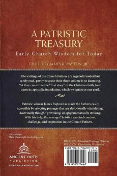 Patristic Treasury: Early Church Wisdom for Today