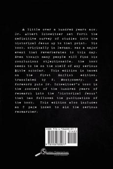 The Quest of the Historical Jesus