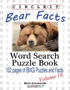 Circle It Bear Facts Word Search Puzzle Book