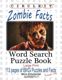 Circle It Zombie Facts Word Search Puzzle Book