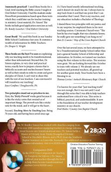 Teaching to Transform Not Inform 2: How to Teach a Transformational Sunday School Lesson...STEP-BY-STEP (Sunday School Teacher Training)