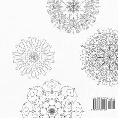 Hearts and Flowers: A Pen and Ink Mandala Coloring Book