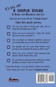 3 Simple Rules: A Guide for Business and Life