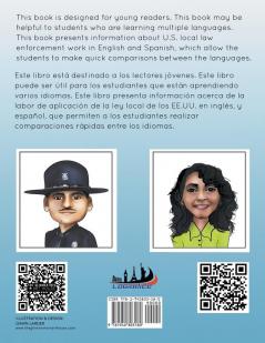 Typical work for a U.S. police officer- English and Spanish version Trabajo típico para un oficial de policía de EE.UU. - versión inglés y español: 1