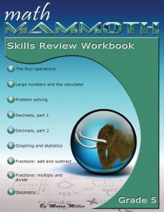 Math Mammoth Grade 5 Skills Review Workbook