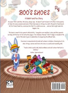 Boo's Shoes - A Rabbit And Fox Story: Learn To Tie Shoelaces