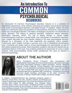 An Introduction To Common Psychological Disorders: Volume 2