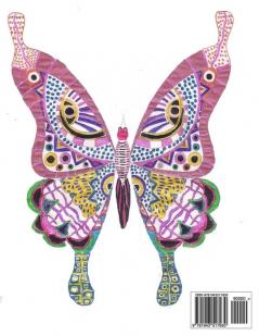 Butterfly Enchantment Adult Coloring Book: Beautiful Coloring Pages of Butterflies for Fun and Relaxation