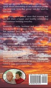 Relationship: Notes on Love Mutual Respect Boundaries Marriage and Divorce