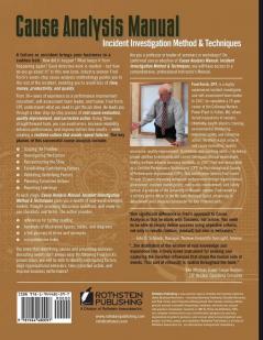 Cause Analysis Manual
