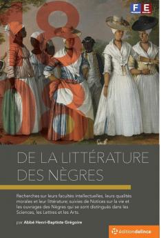 De la Littérature des Nègres