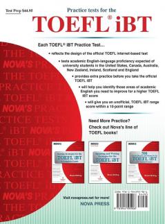 Practice Tests for the TOEFL IBT