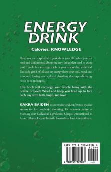 Energy Drink: Calories: Knowledge