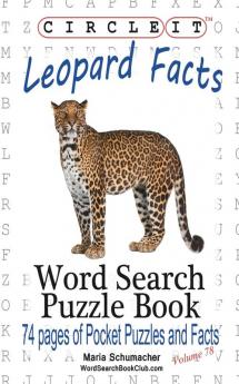 Circle It Leopard Facts Word Search Puzzle Book