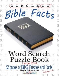 Circle It Bible Facts Large Print Word Search Puzzle Book