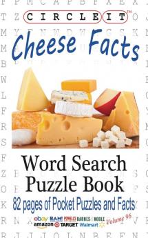 Circle It Cheese Facts Word Search Puzzle Book