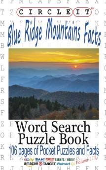 Circle It Blue Ridge Mountains Facts Word Search Puzzle Book