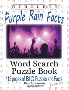 Circle It Purple Rain Facts Word Search Puzzle Book