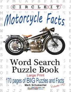 Circle It Motorcycle Facts Word Search Puzzle Book