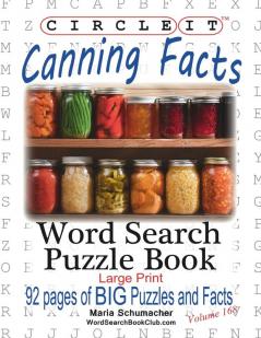 Circle It Canning Facts Word Search Puzzle Book